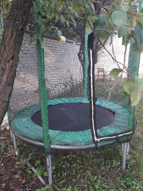 Trampolina zielona 180 cm