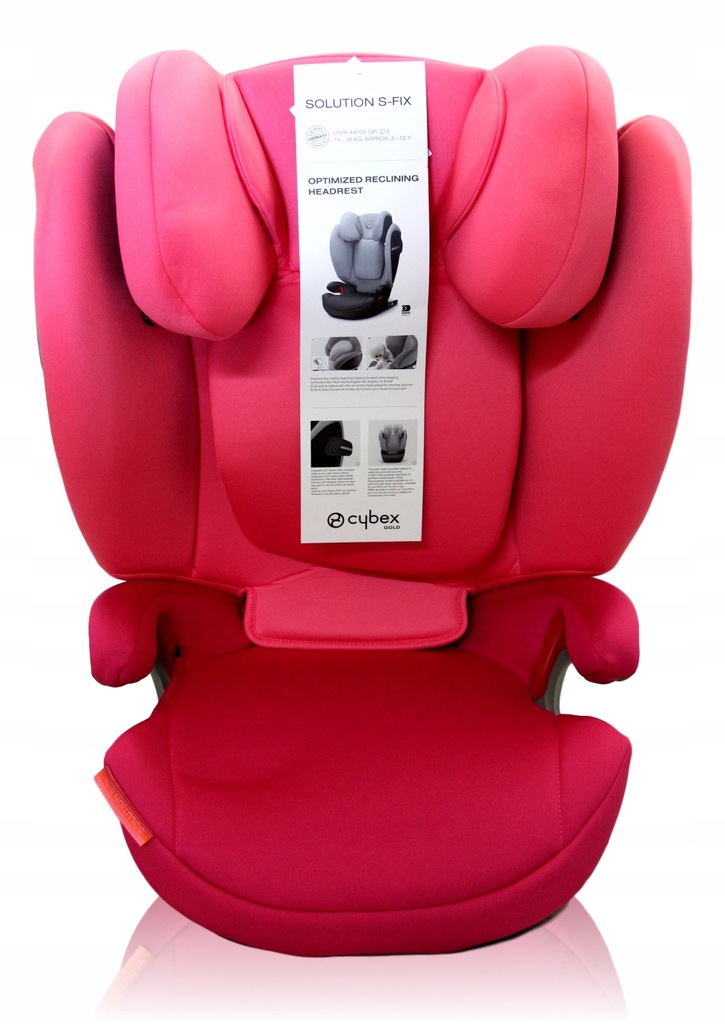FOTELIK CYBEX SOLUTION S-FIX 15-36KG pink passion