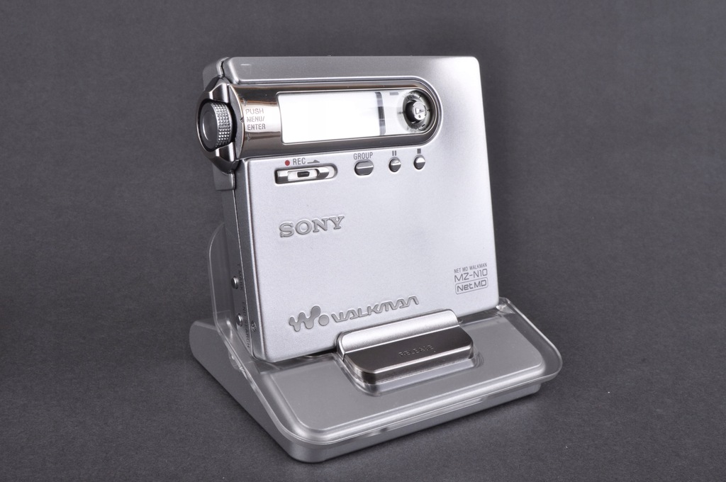Sony Walkman MZN10 Ultra Slim MiniDisc HiFi perła 7773481362