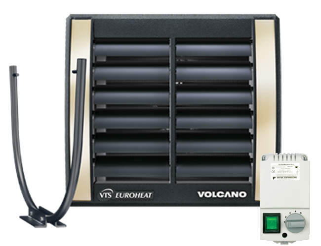 NAGRZEWNICA WODNA V25 VOLCANO VTS 25 kW KOMPLET
