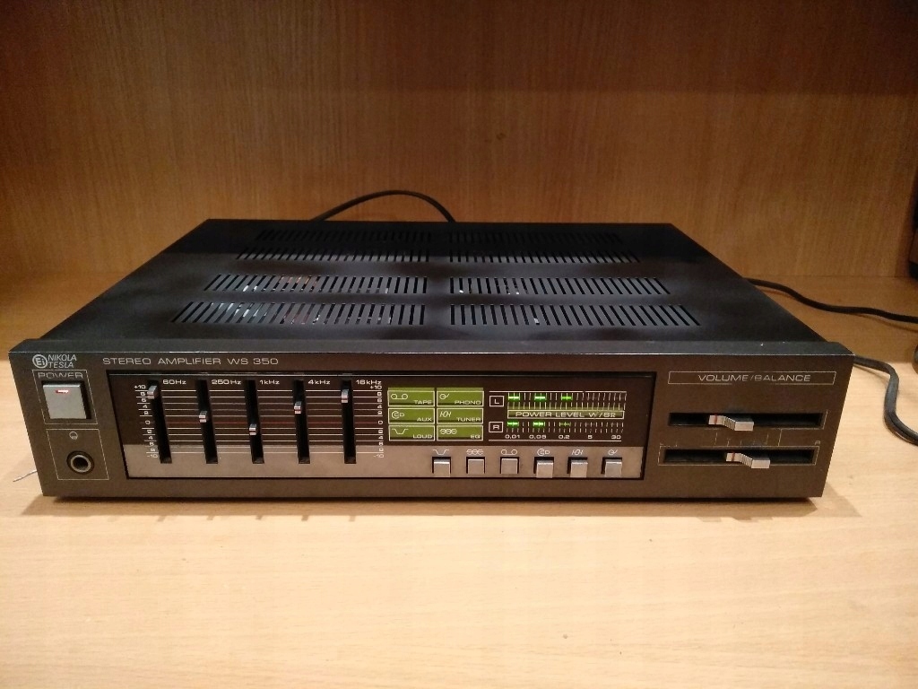UNITRA DIORA STEREO AMPLIFIER WS350 NIKOLA TESLA