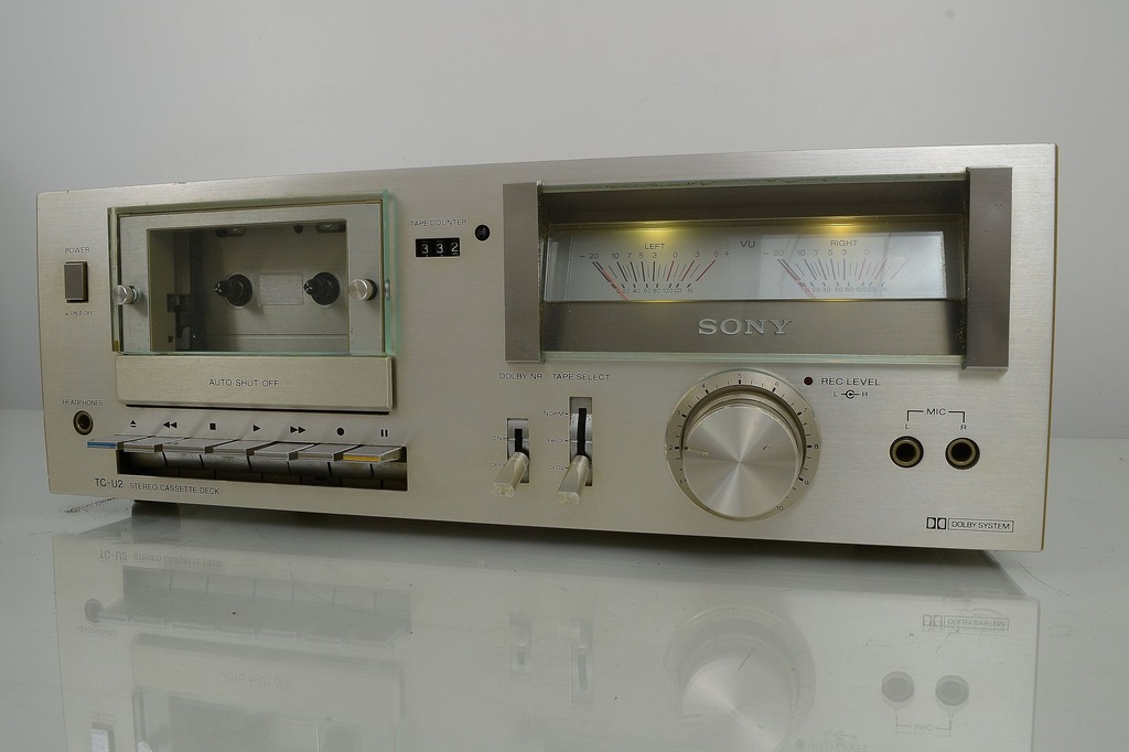 ソニー TC-U2 カセットデッキ Sony TC-U2 Vintage Stereo Cassette Deck - 7638805545