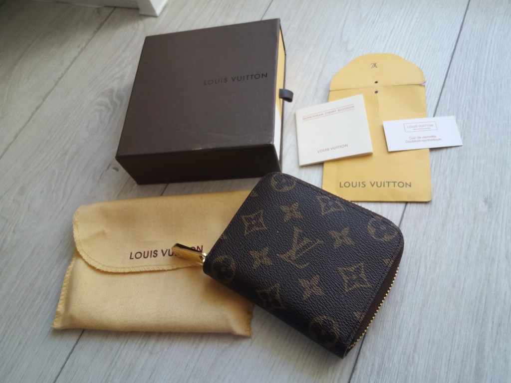 portfel Louis vuitton logowany LV komplet
