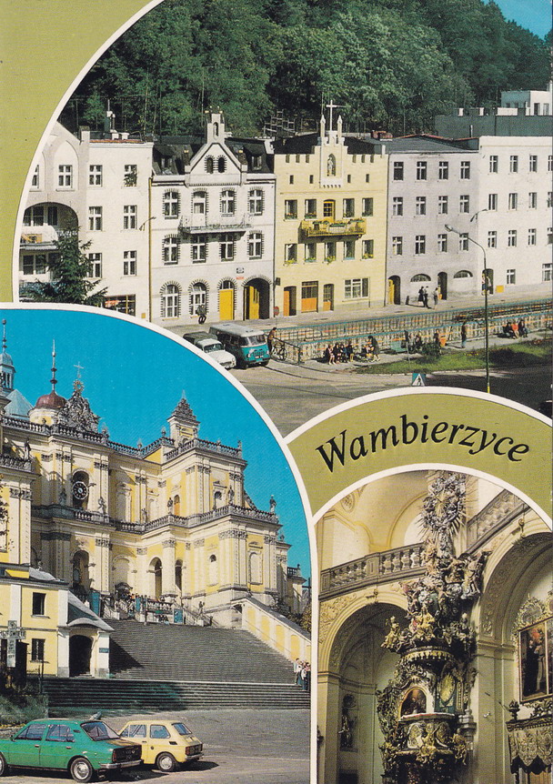 WAMBIERZYCE - BAZYLIKA - AMBONA - RYNEK- FIAT 126P