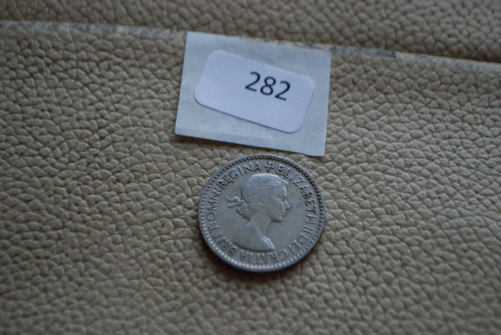 [282] moneta 6 Pensów 1953 Wielka Brytania