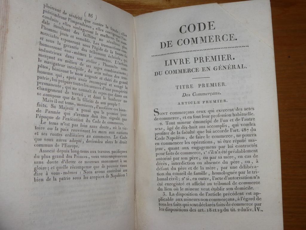 Wyjaśnij Krótko Czym Był Kodeks Napoleona !UNIKAT! KODEKS HANDLOWY NAPOLEONA! 1807! - 7041772130 - oficjalne