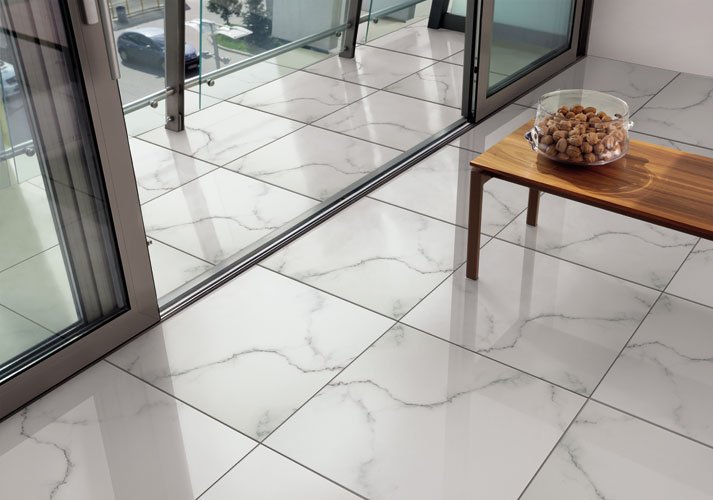 DOMINO WHITE STONE POLER 60x60 PŁYTKI LESZNO