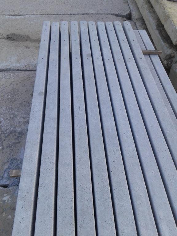 Słupki betonowe słupek betonowy do siatki malin 