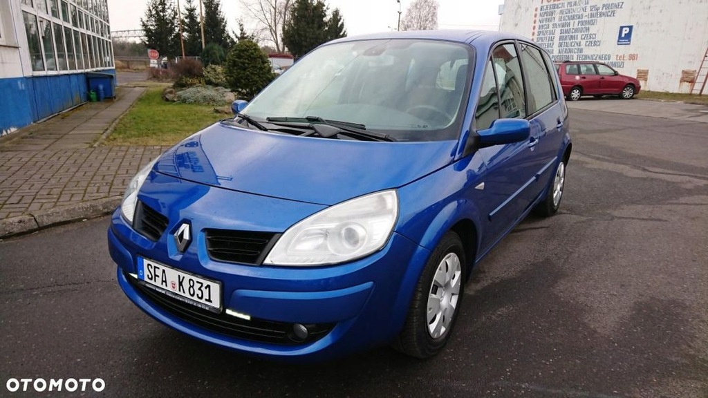 RENAULT SCENIC II GRAND DACH NIEBIESKI TEI45