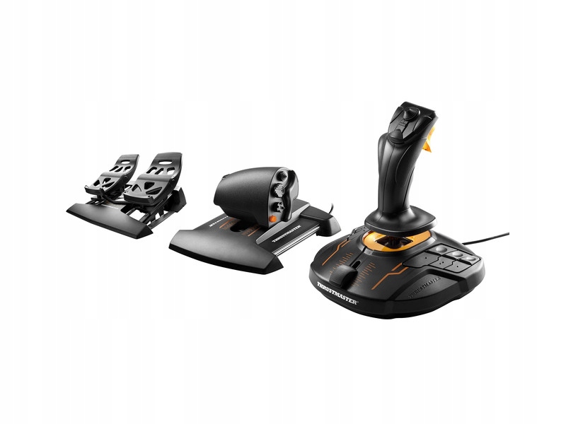 Joystick Thrustmaster T16000M flight pack do PC