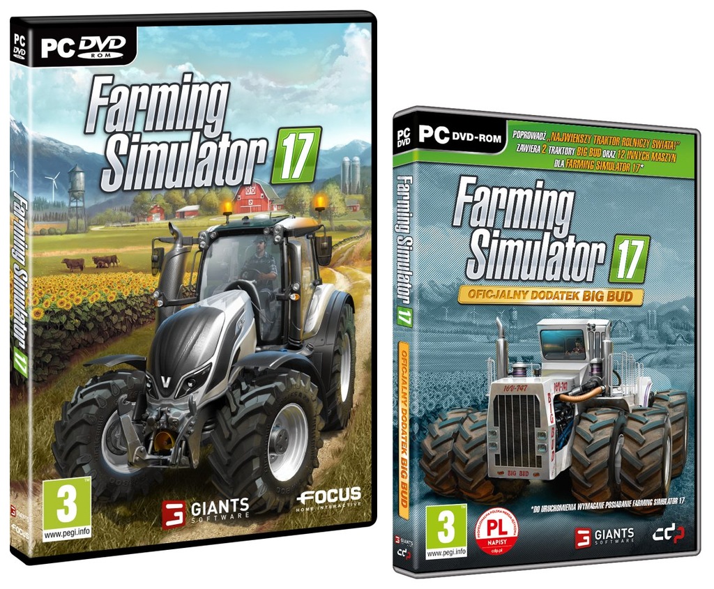 FARMING SIMULATOR 17 SYMULATOR FARMY 2017 +BIG BUD