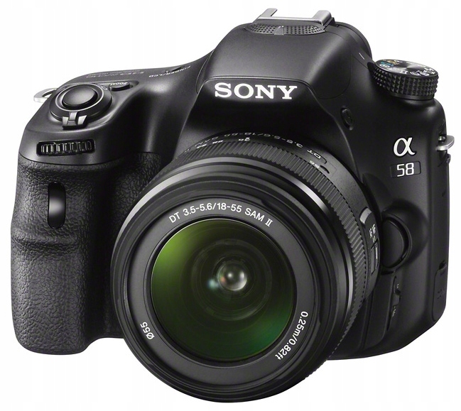 Sony A58 20,4Mpix 2,7'' Full-HD 1026zdjęć +18-55mm