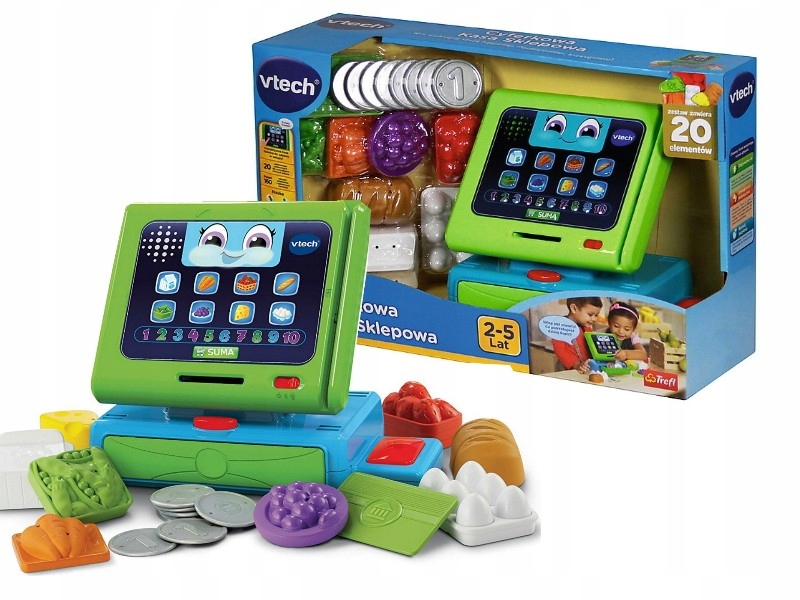 VTECH CYFERKOWA KASA SKLEPOWA 60832