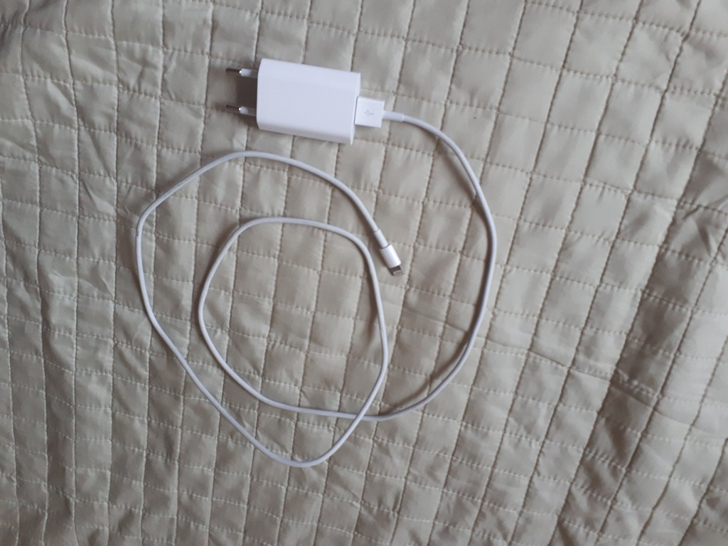 ORYGINALNA ŁADOWARKA IPHONE Apple 5 s 6 +KABEL USB