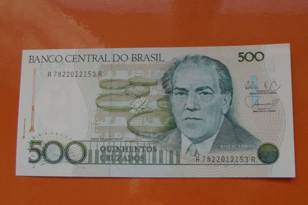 BRAZYLIA  500  CRUZEIROS