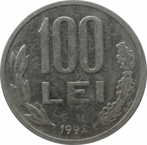 100 lei 1992 Rumunia st.III+