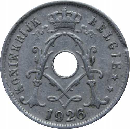 25 centymów 1926 Belgie st.III