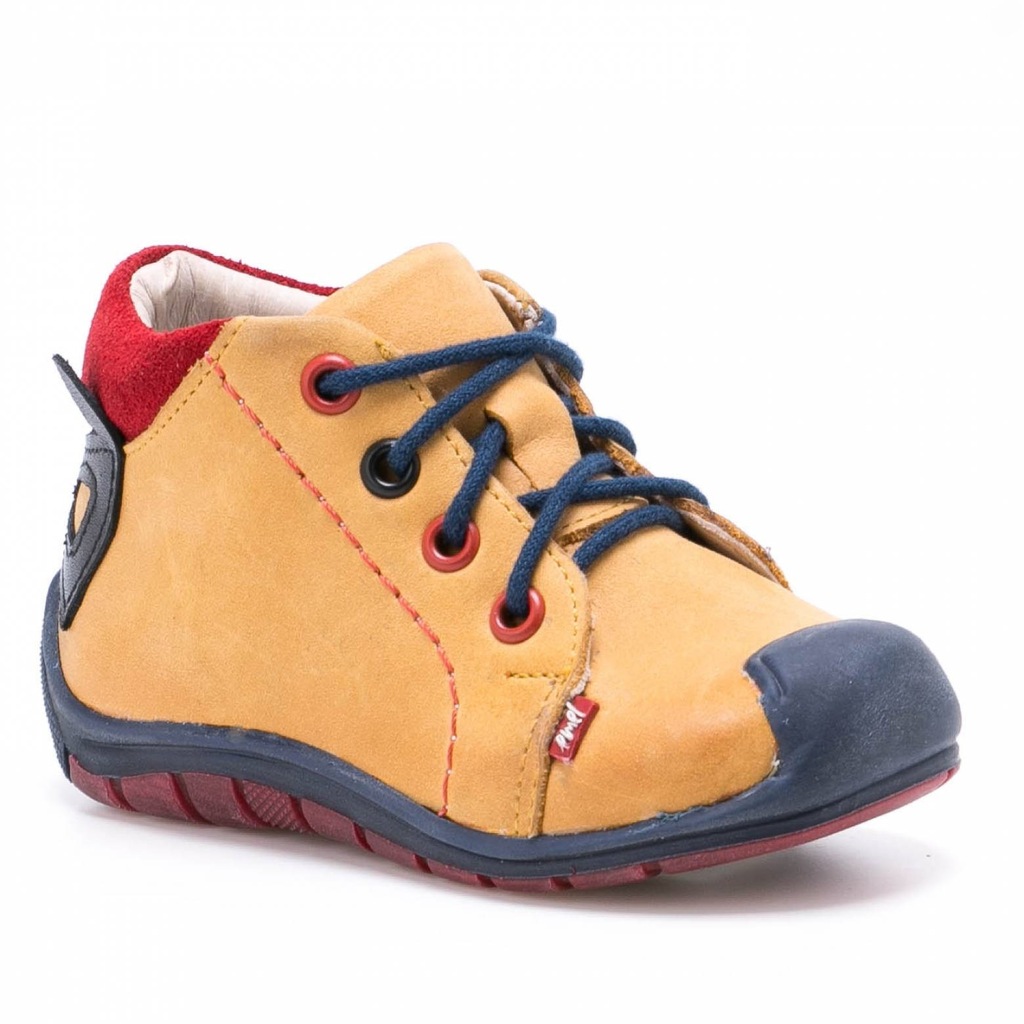 *Buty EMEL 2388E Trzewiki HANDMADE SKÓRA r.24