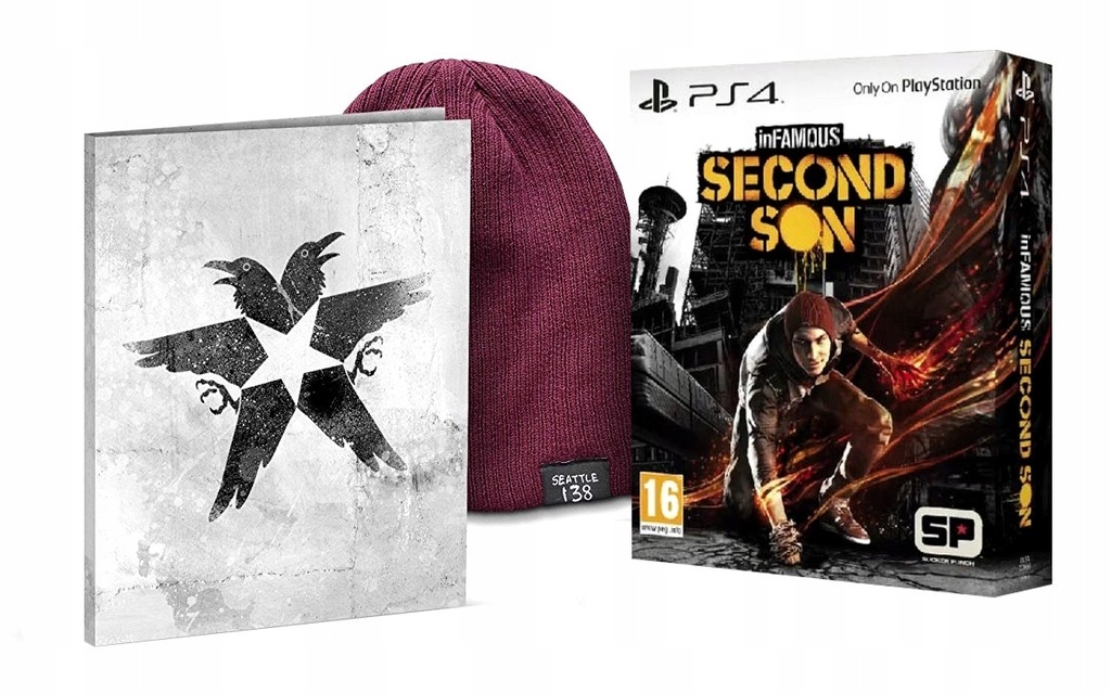 inFAMOUS Second Son Special Edition PS4 Gra+Czapka