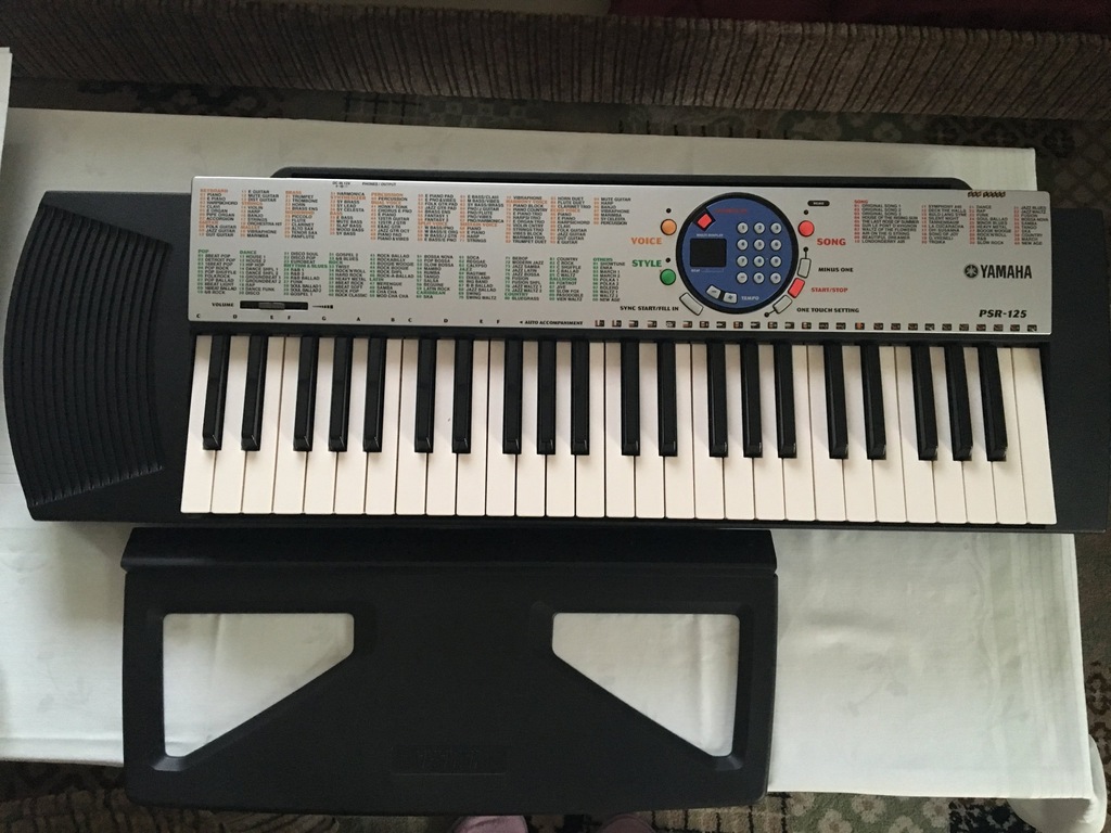 Yamaha psr deals 125 keyboard price