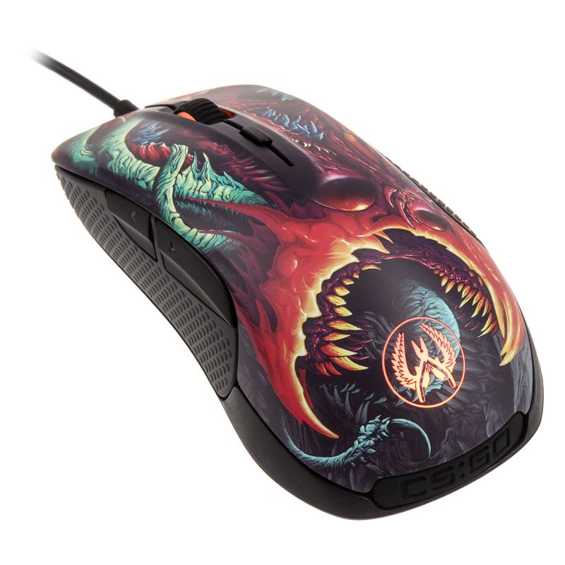 SteelSeries Rival 300 Gaming myszka CS:GO Hyper Be