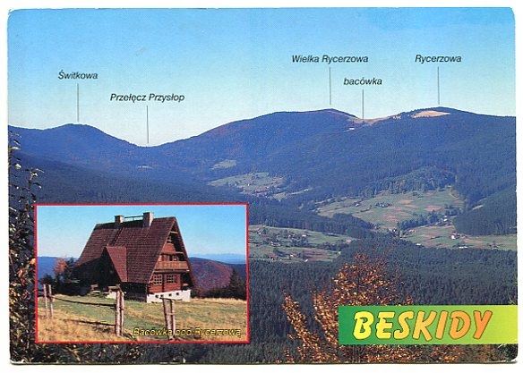 BESKID ŻYWIECKI -- Wielka RYCERZOWA - schronisko
