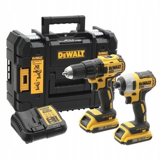 DeWalt Wkrętarka + Klucz udarowy 18V DCF85 DCD785