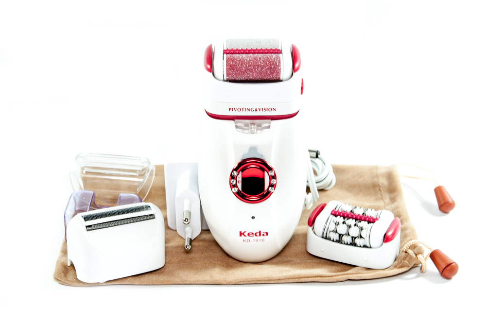 DEPILATOR FREZARKA GOLARKA DAMSKA DO NÓG 3W1 KEDA 6702300242
