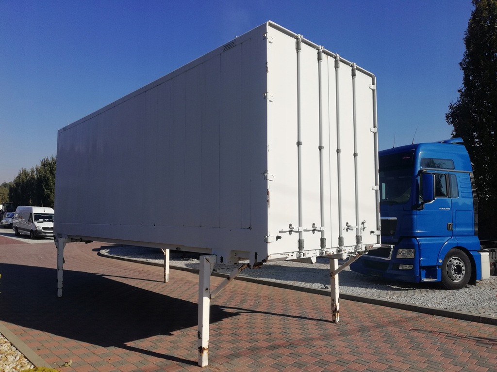 ZABUDOWA BDF METALOWY KONTENER 18 EURO PALET