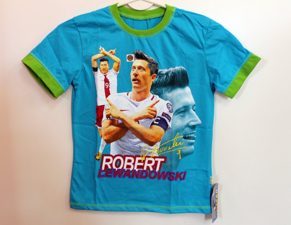 ROBERT LEWANDOWSKI t-shirt koszulka 146 cm 10-11 l