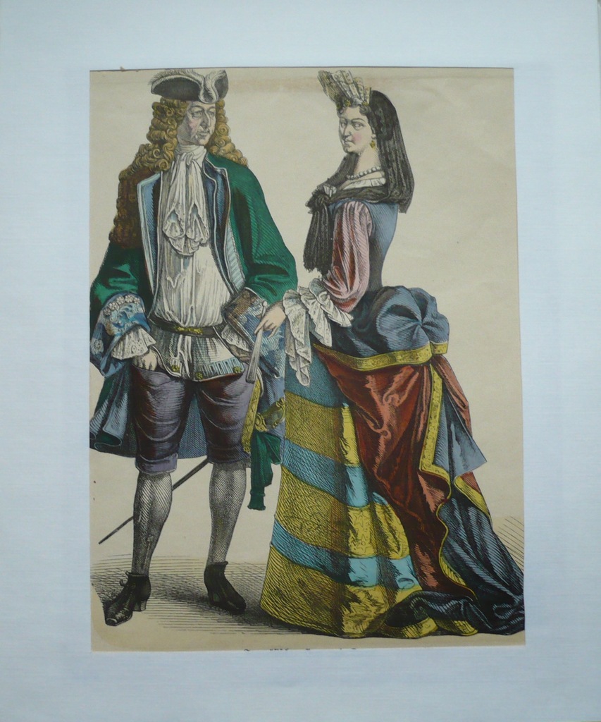 szlachta francuska czasu rewolucj, oryg. 1872 + ak