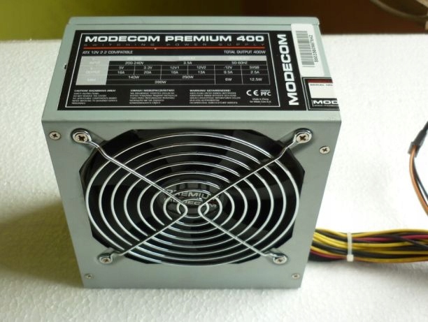 ZASILACZ PC modecom premium 400W F-VAT OD RĘKI