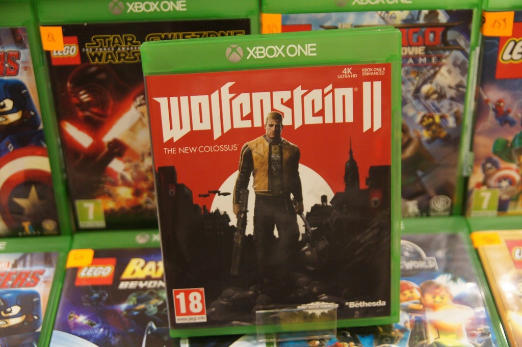 XBOX ONE WOLFENSTEIN II 2 THE NEW COLOSSUS NOWA D