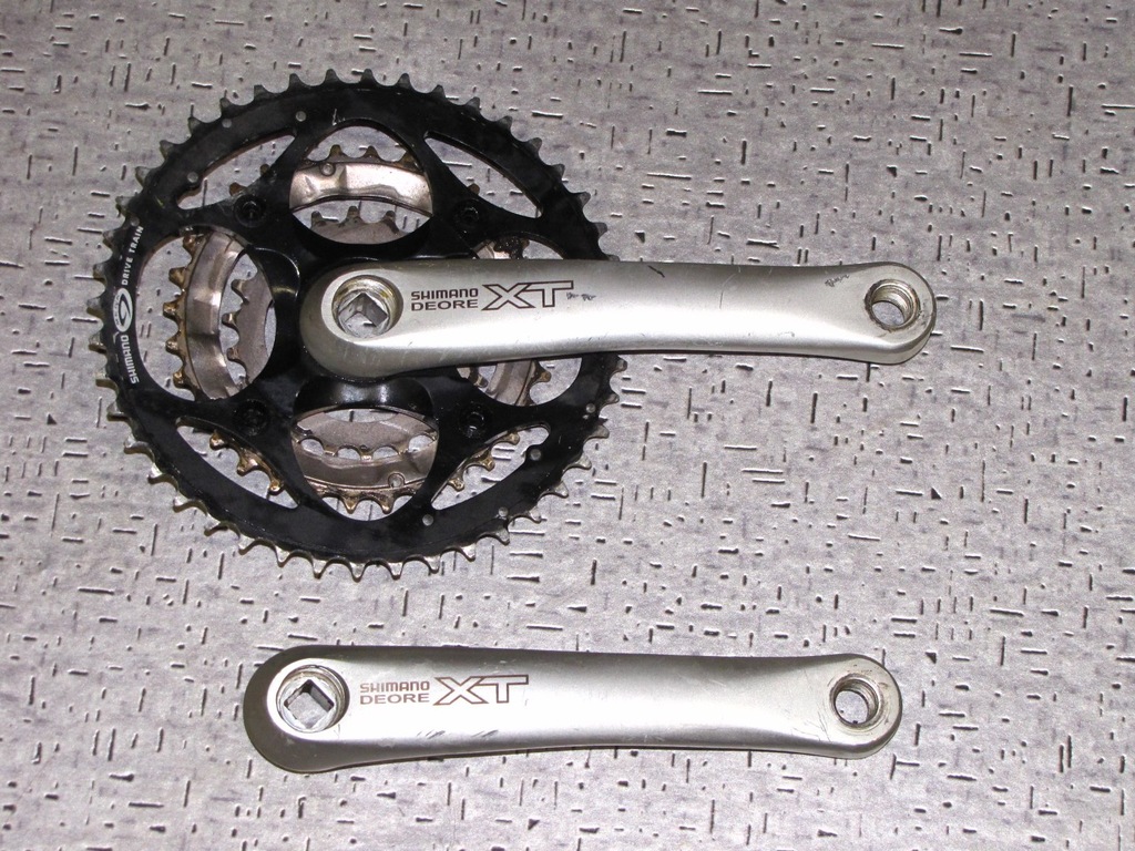 KULTOWA!  Korba DEORE XT FC-M750 ! 175 mm DB STAN