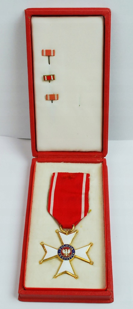 Order Odrodzenia Polski Krzyż Kawalerski + Baretki