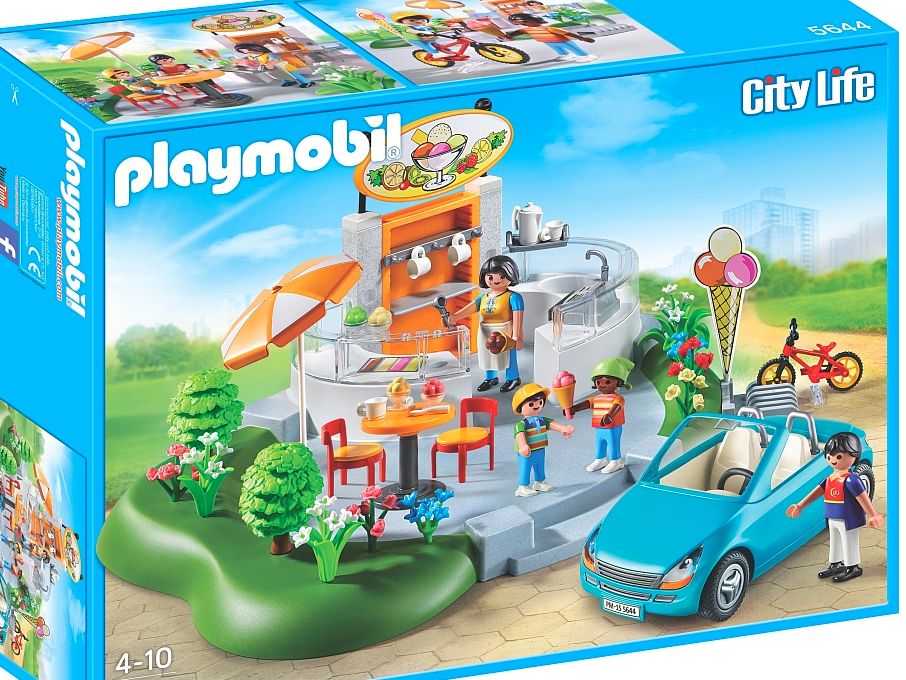 playmobil ice cream shop