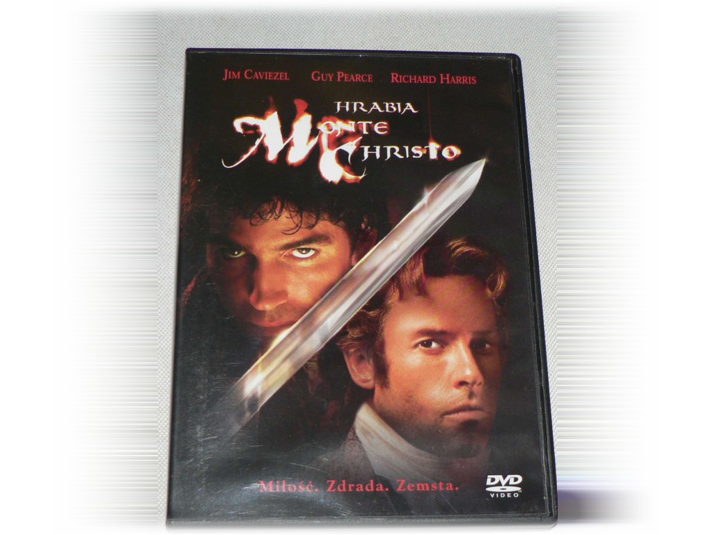 DVD - HRABIA MONTE CHRISTO (2002) - Guy Pearce