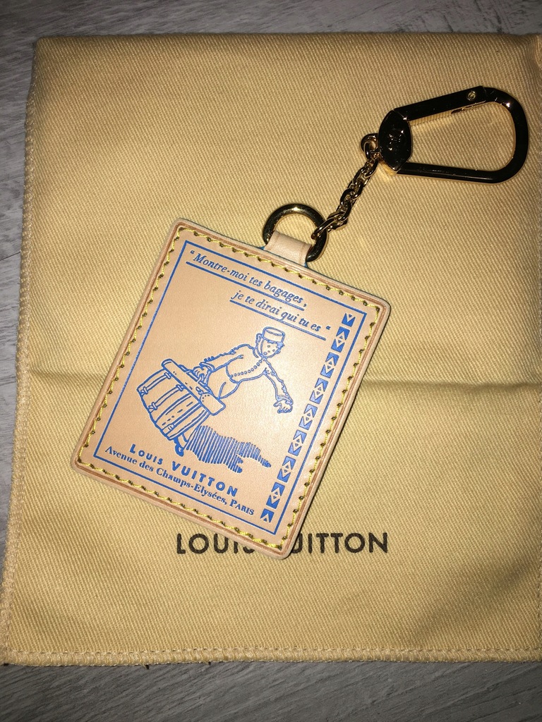 Louis Vuitton GROOM zawieszka BRELOK origi LIMITED