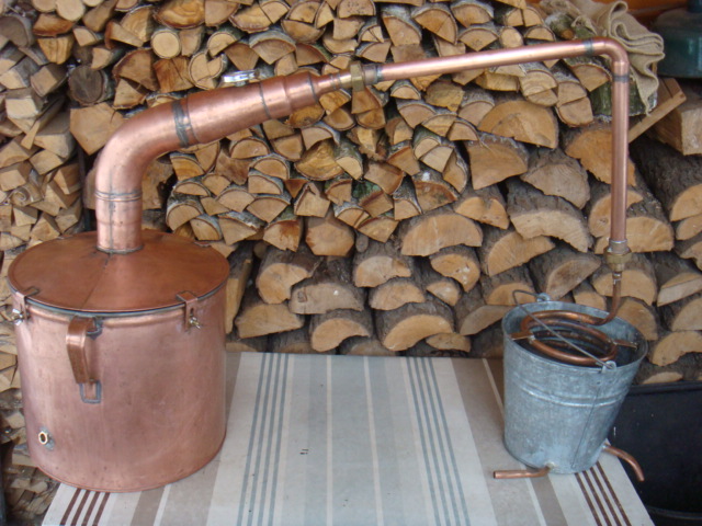 DESTYLATOR ALEMBIK MIEDZIANY POT-STILL 40L