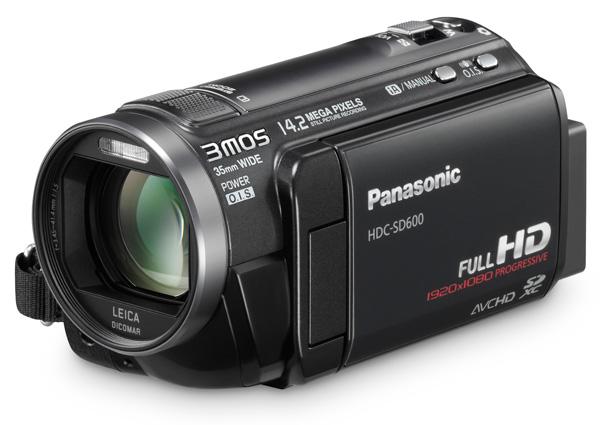 KAMERA PANASONIC FULL HD HDC SD-600 KOMPLET