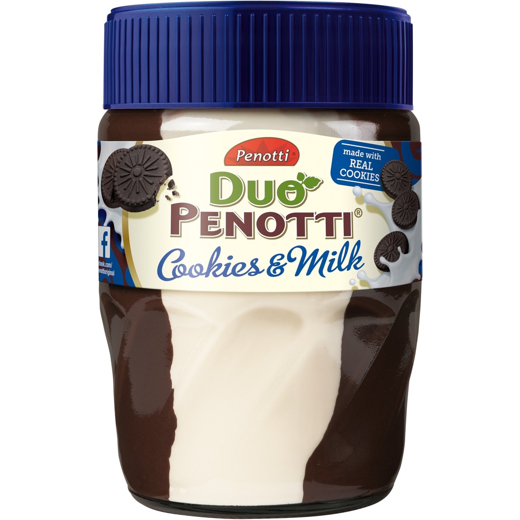 Duo Penotti Cookies and Milk