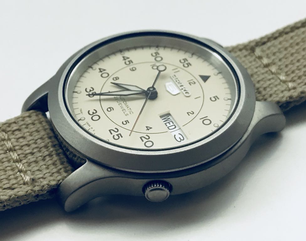 Zegarek Seiko SNK803 field watch - automat, ideał