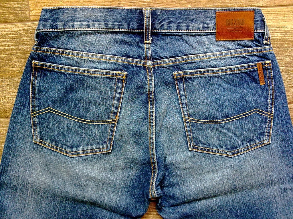 Spodnie jeansy BIG STAR JEANS W32 L32 32/32 pas 86