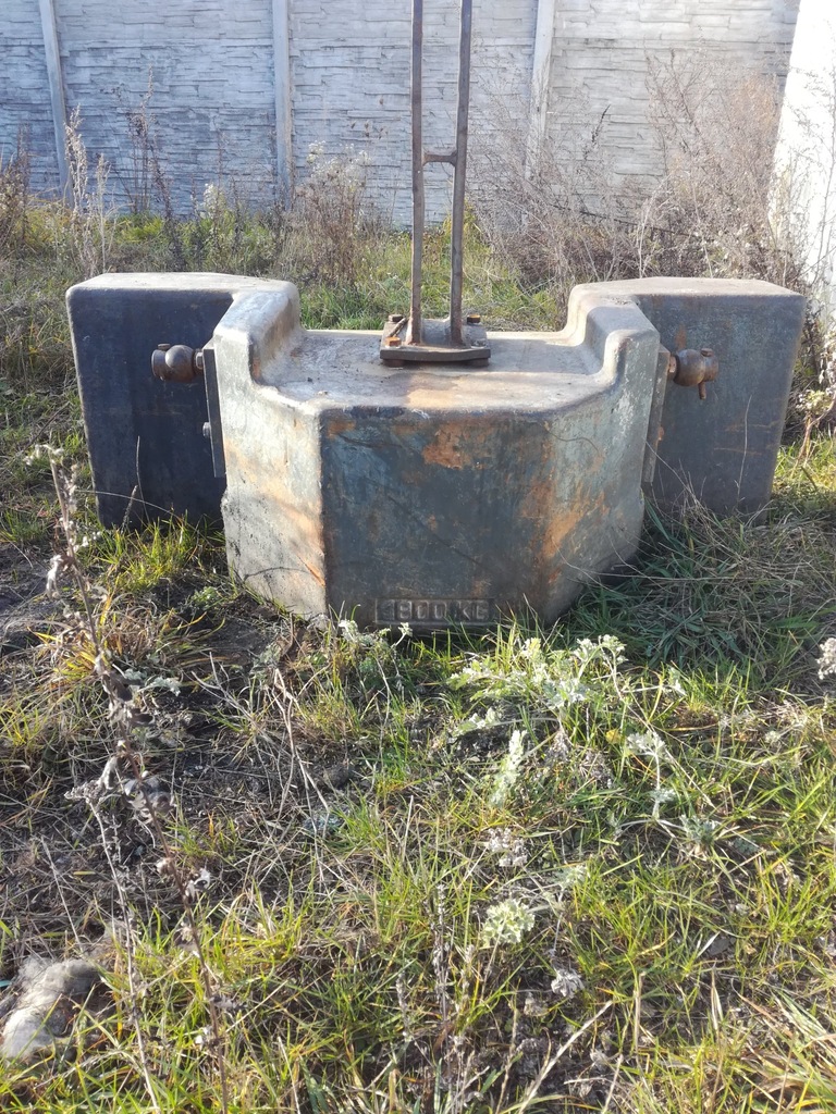 Obciążnik balast na TUZ orginalny FENDT 1800kg