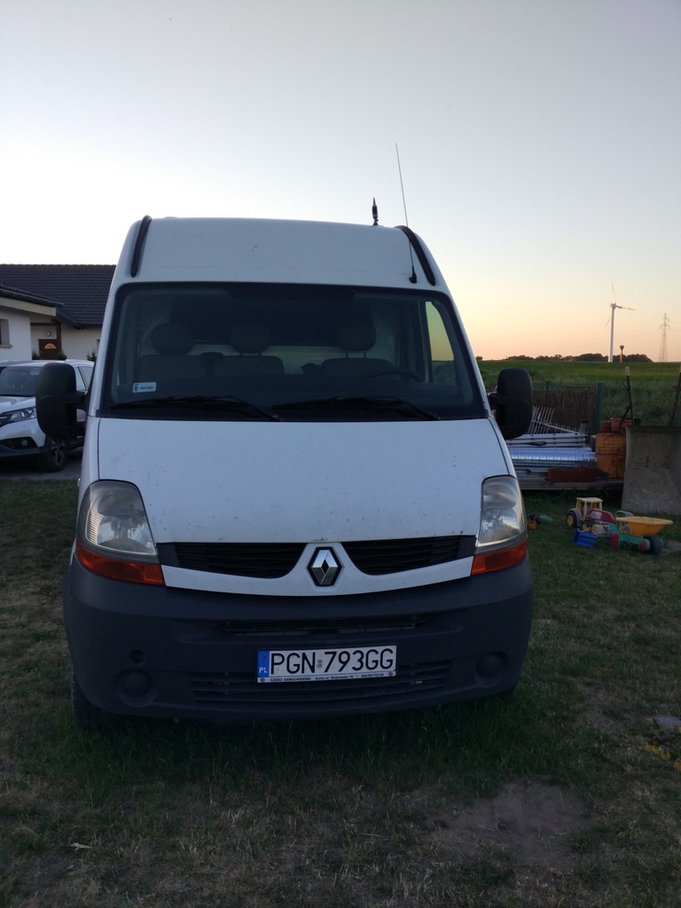 Renault Master 2007 rok, uszkodzony silnik