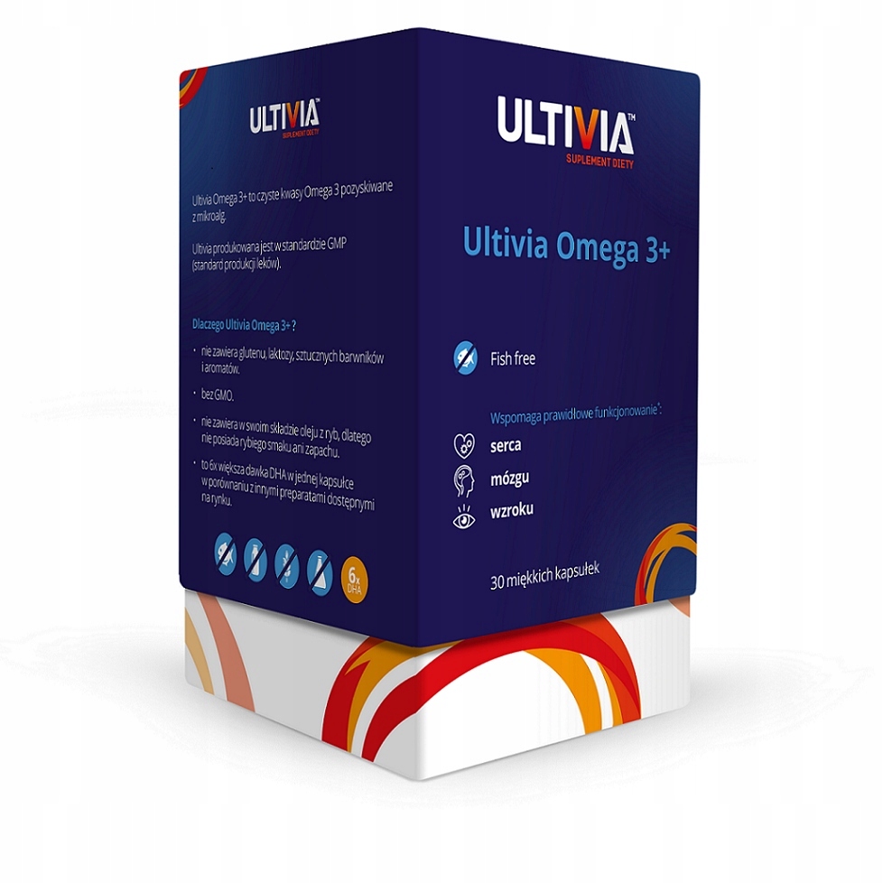 ULTIVIA OMEGA 3 DHA+ Z MIKROALG SCHIZOCHYTRIUM sp.