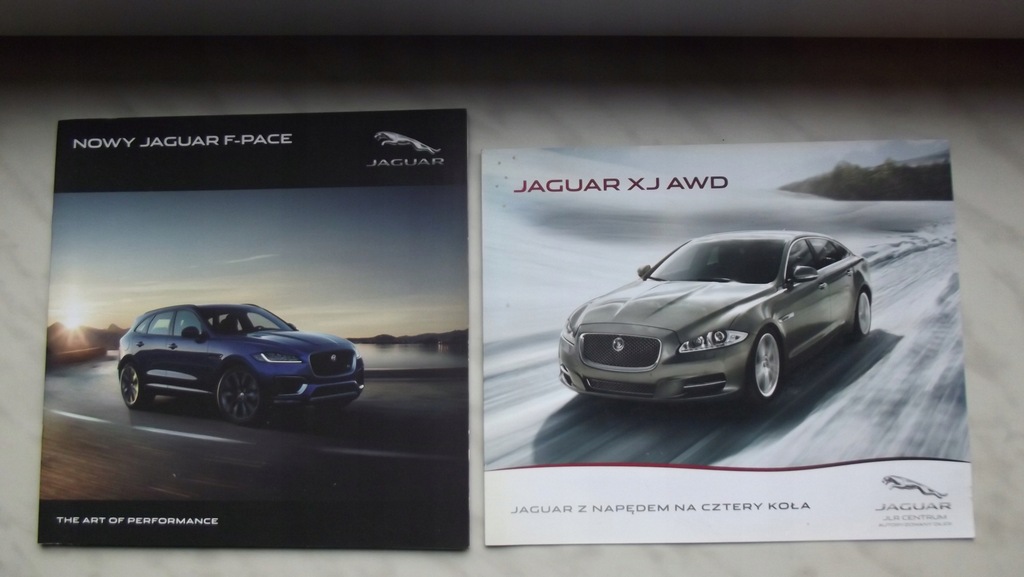 Prospekt Jaguar XJ awd+F-pace PL