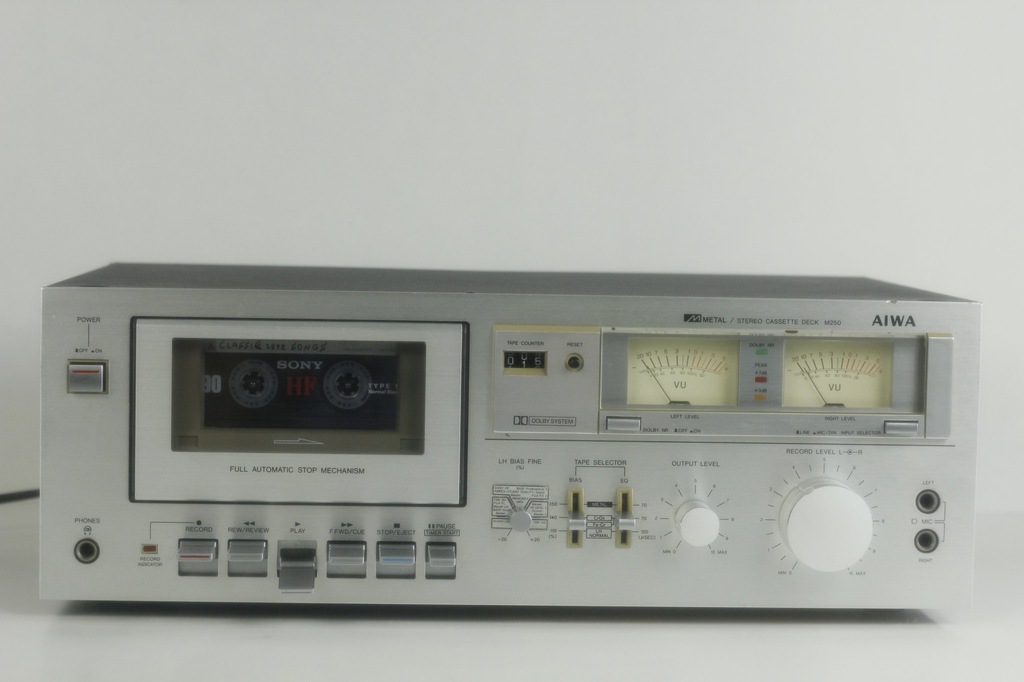 MAGNETOFON AIWA M250 STAN BDB GWARANCJA