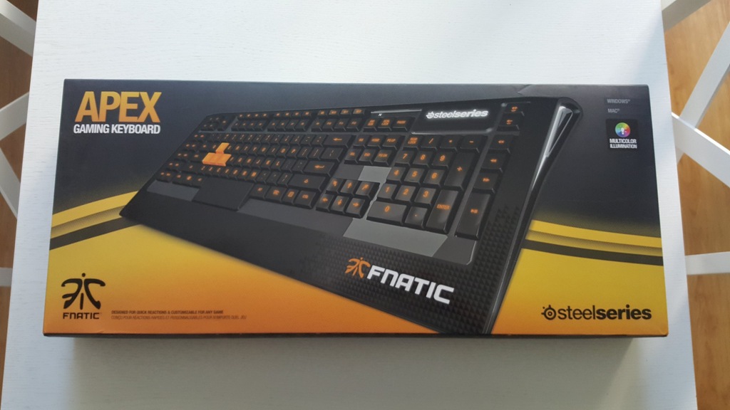SteelSeries Apex Gaming Fnatic LED RGB