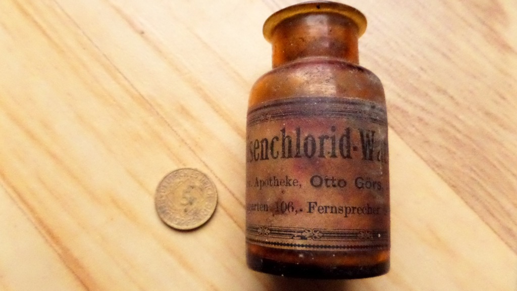 BUTELKA APOTHEKE OTTO GORS DANZIG